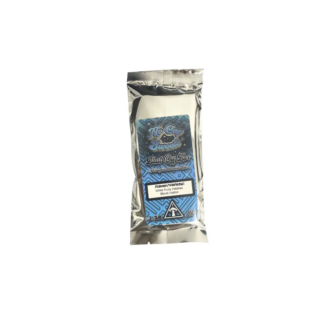 White Fruity Pebbles Mushroom Bar No Cap | Mush Love Ann Arbor